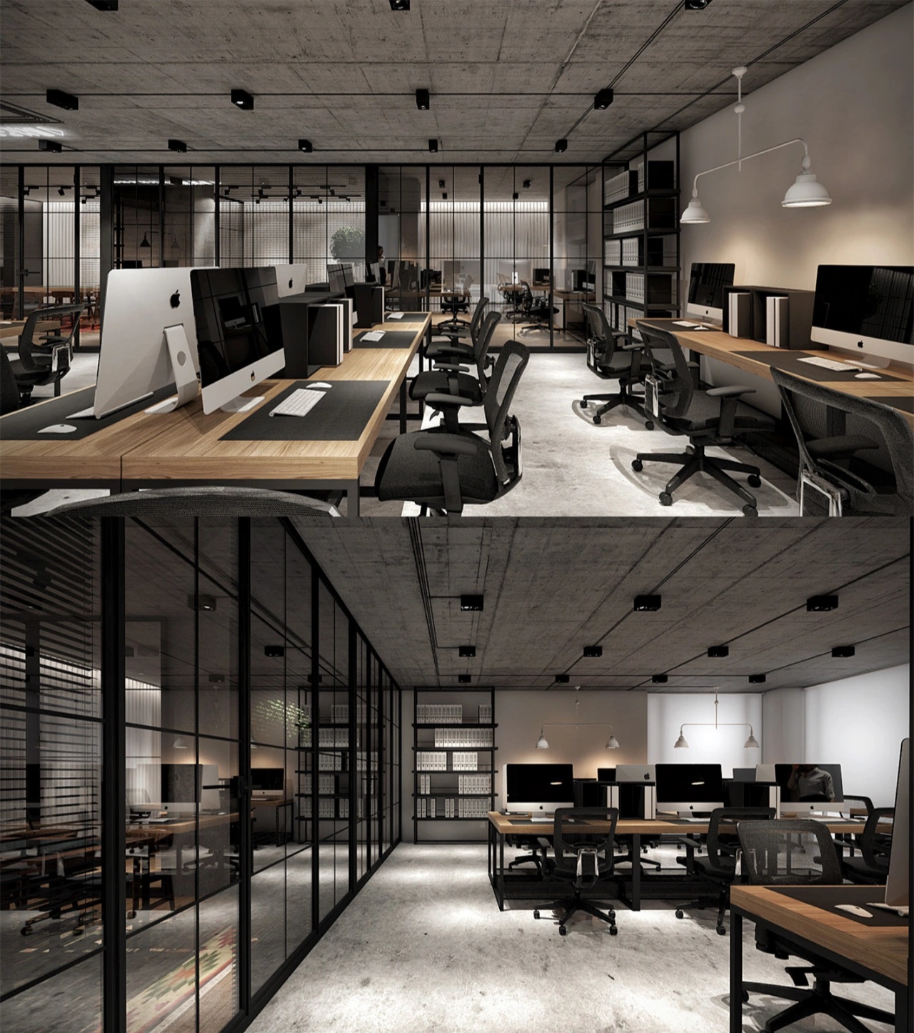 黑色空间里的趣味设计-14