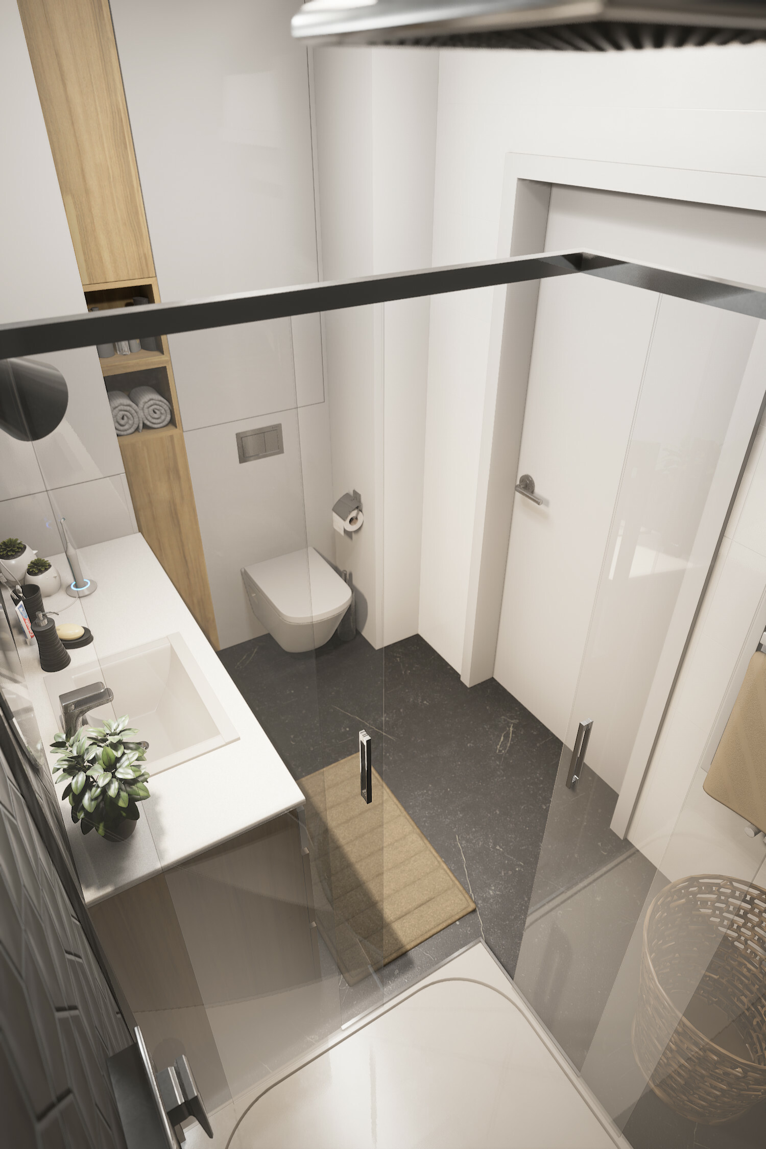 Small Area Bath Room Design-1