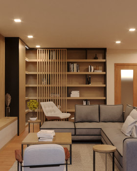 Sala Barcelos | Design de Interiores & Visualização 3D