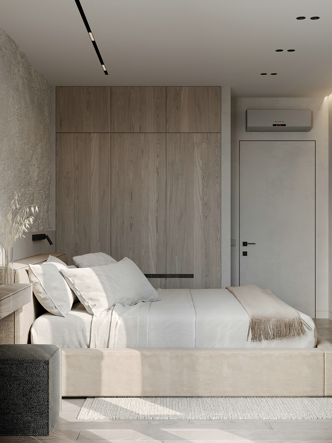 84㎡浅色系公寓设计-11