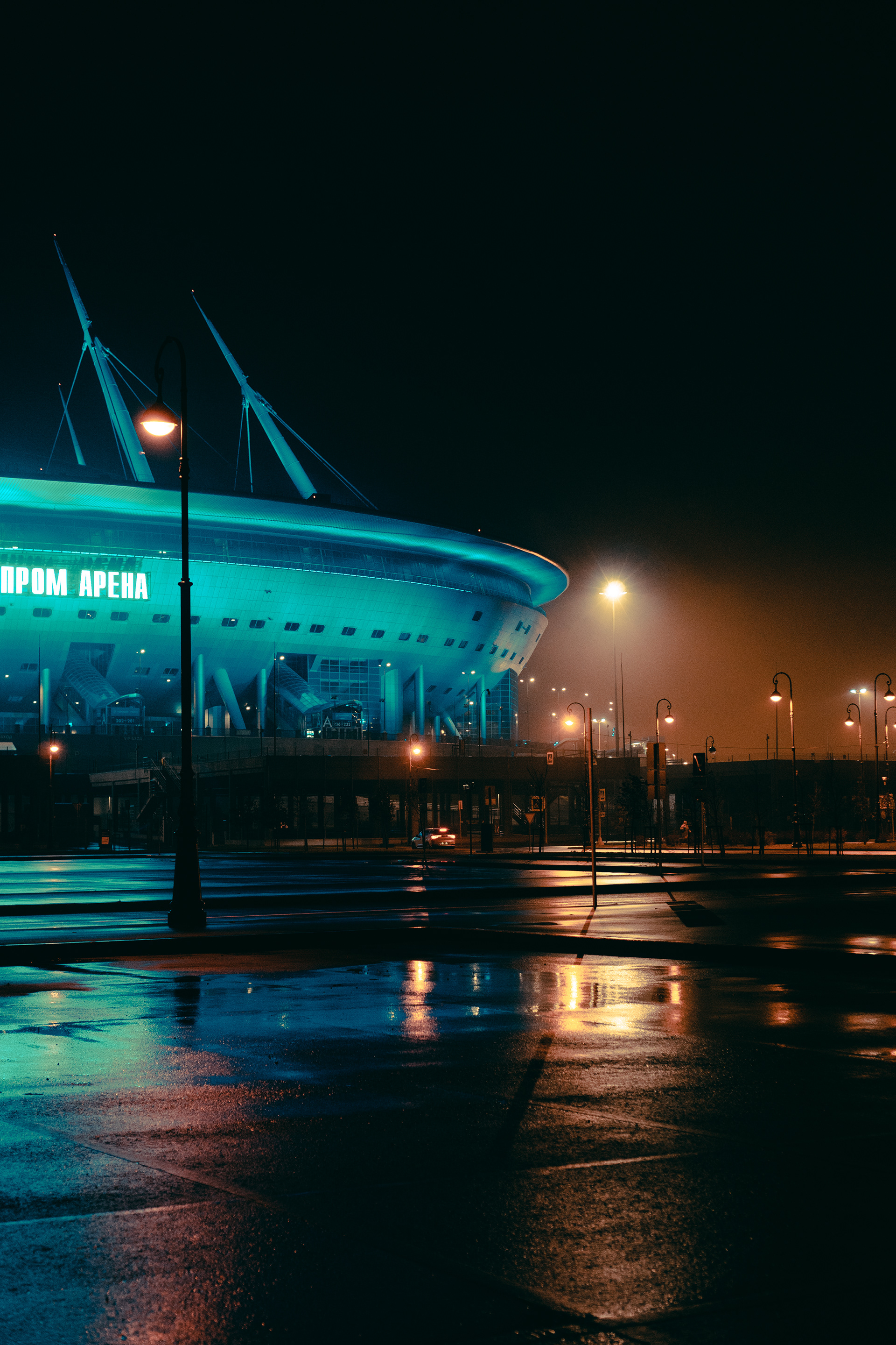 雾夜中的圣彼得堡丨俄罗斯圣彼得堡-3