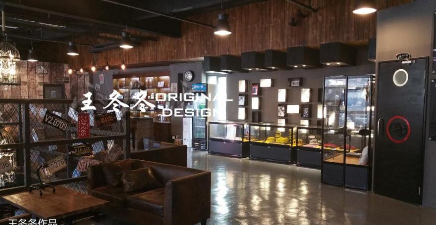 王冬冬原创 LOFT 汽车改装店设计-48