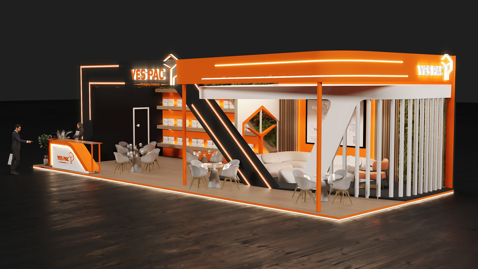 YESPAC BOOTH DESIGN（YES PAC展位设计）丨Yostena Akmal Fadel-20