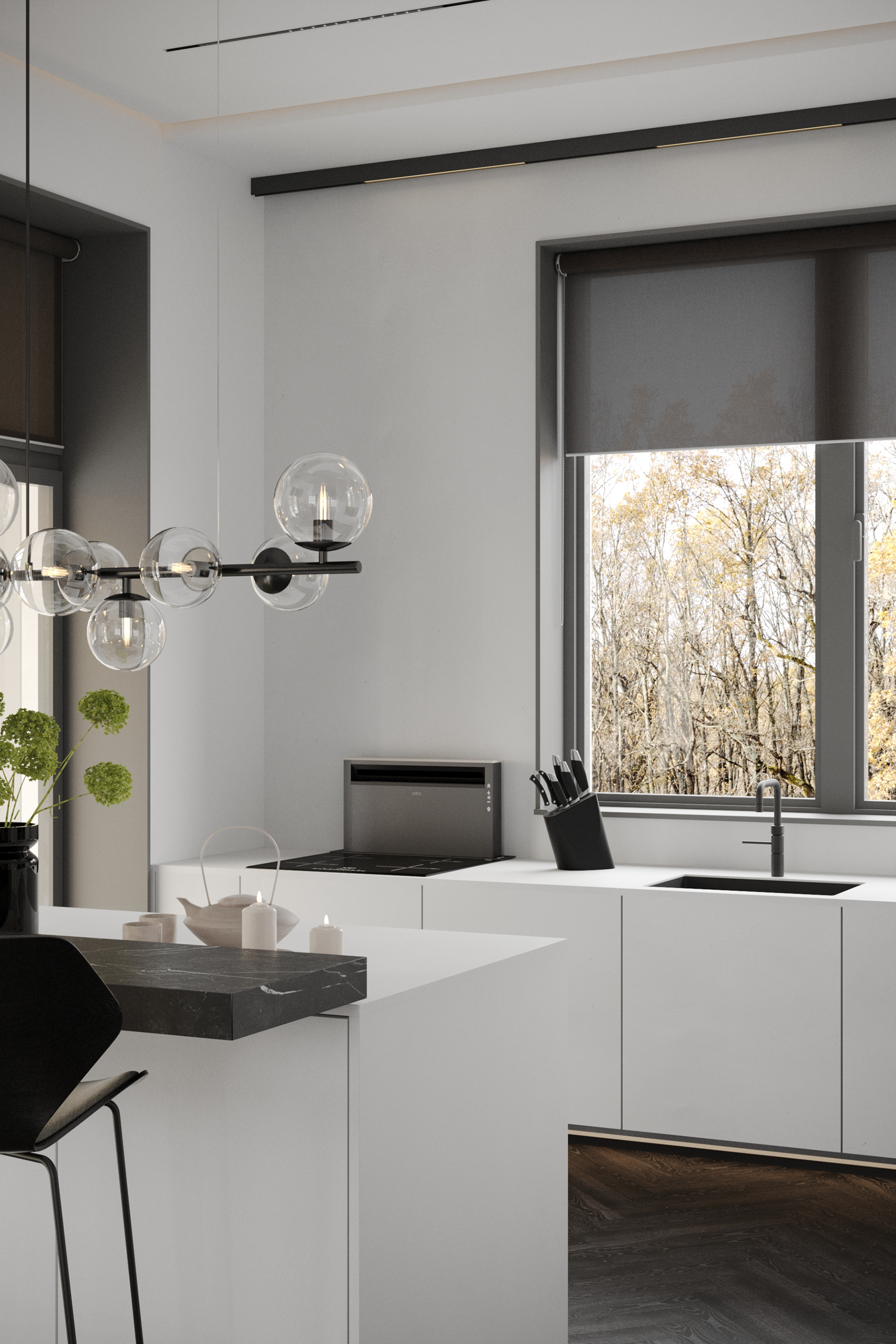 Barvikha Hills住宅室内设计丨俄罗斯莫斯科丨Sergei Grintsov-16