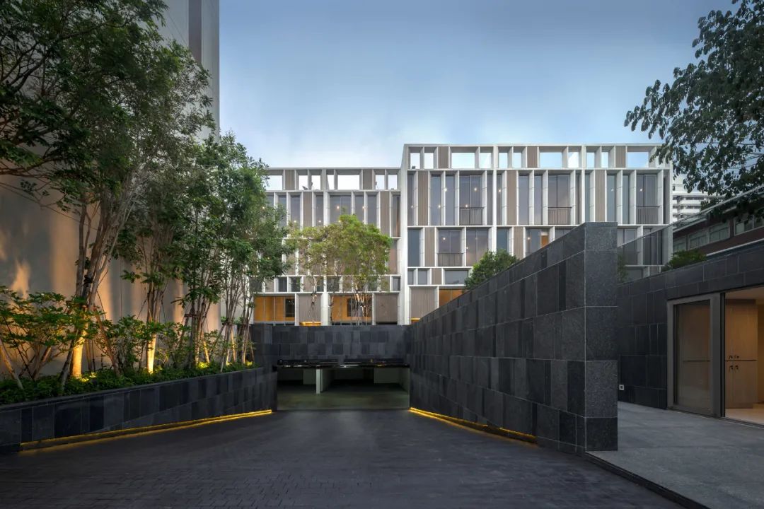 曼谷 Quarter 39 别墅景观 | 阶梯植栽与历史古树共生的绿色家园-16