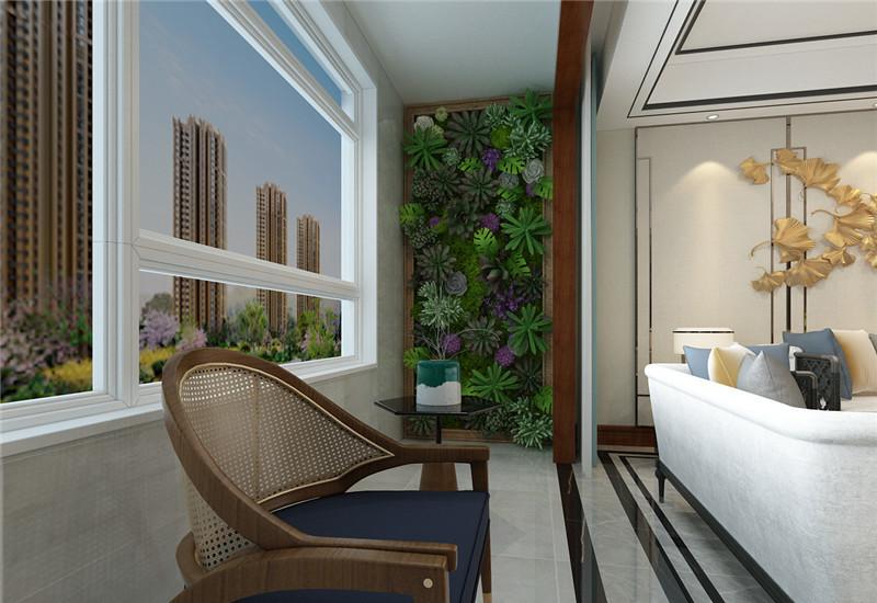 
济南万泰装饰玉兰花园中式风格装修案例分享 -5