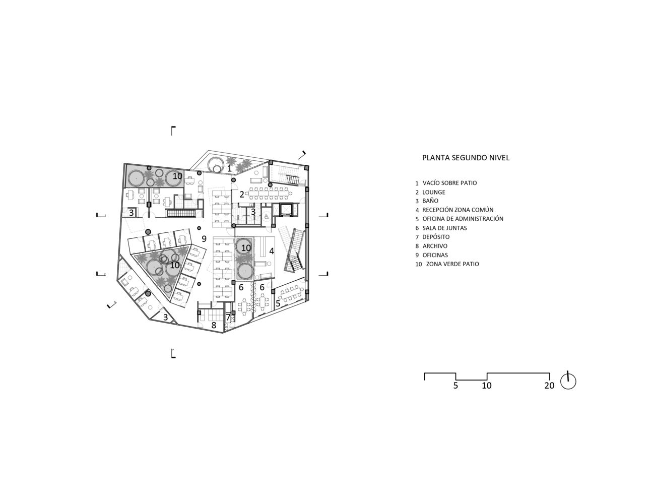 哥伦比亚 Bogotá Macarena 626 办公楼丨taller de arquitectura de bogotá-43