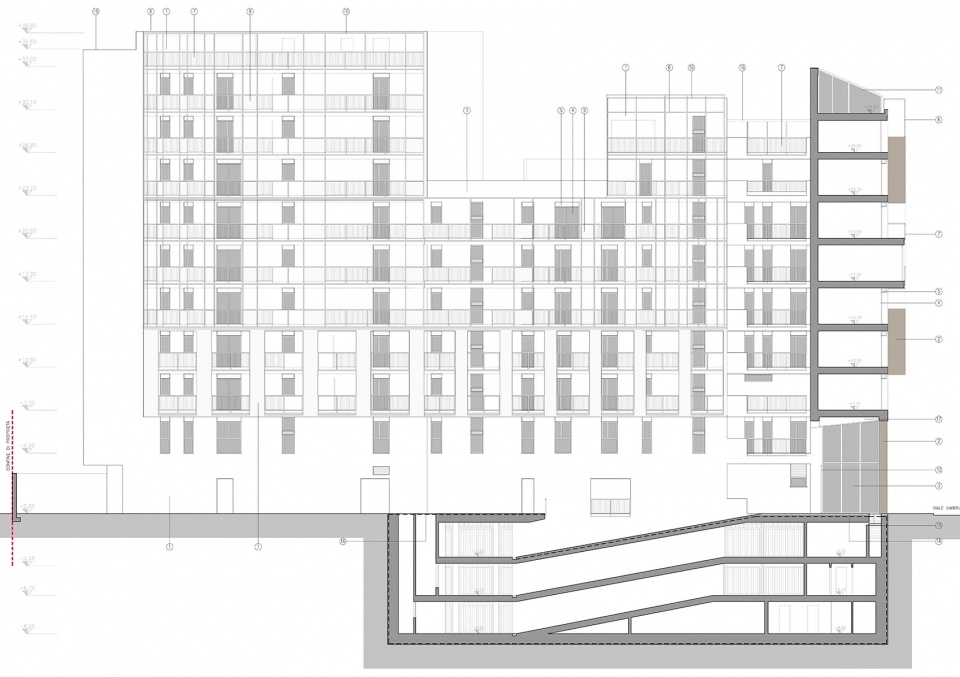 米兰Casa Selene公寓楼丨意大利米兰丨Degli Esposti Architetti-49