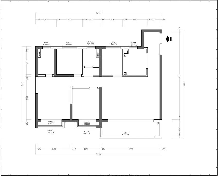 尚居实景案例之中铁龙湖宸阅府理想居所丨南京尚居装饰-39