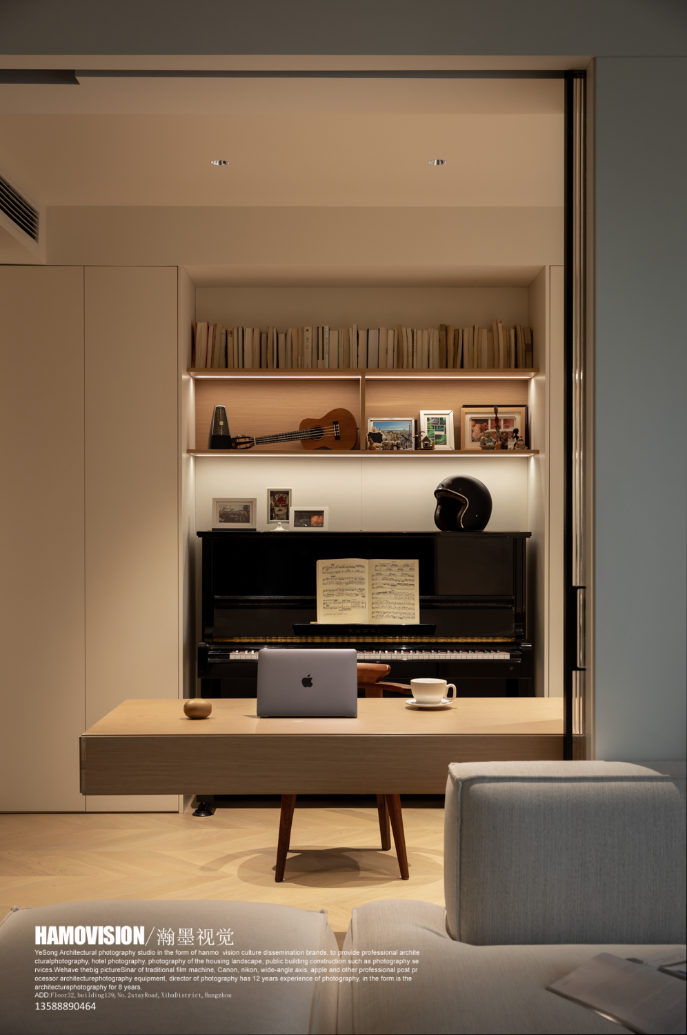 奶油色空间中的极简艺术丨中国上海丨年·演播室-28