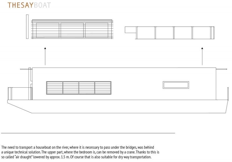 米兰Řídký设计的全年居住游艇 SayBoat-42