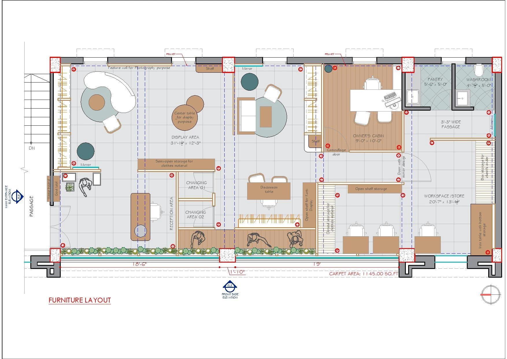 Reviving Elegance 时尚服装店室内设计丨印度丨Ingenious Studio-48