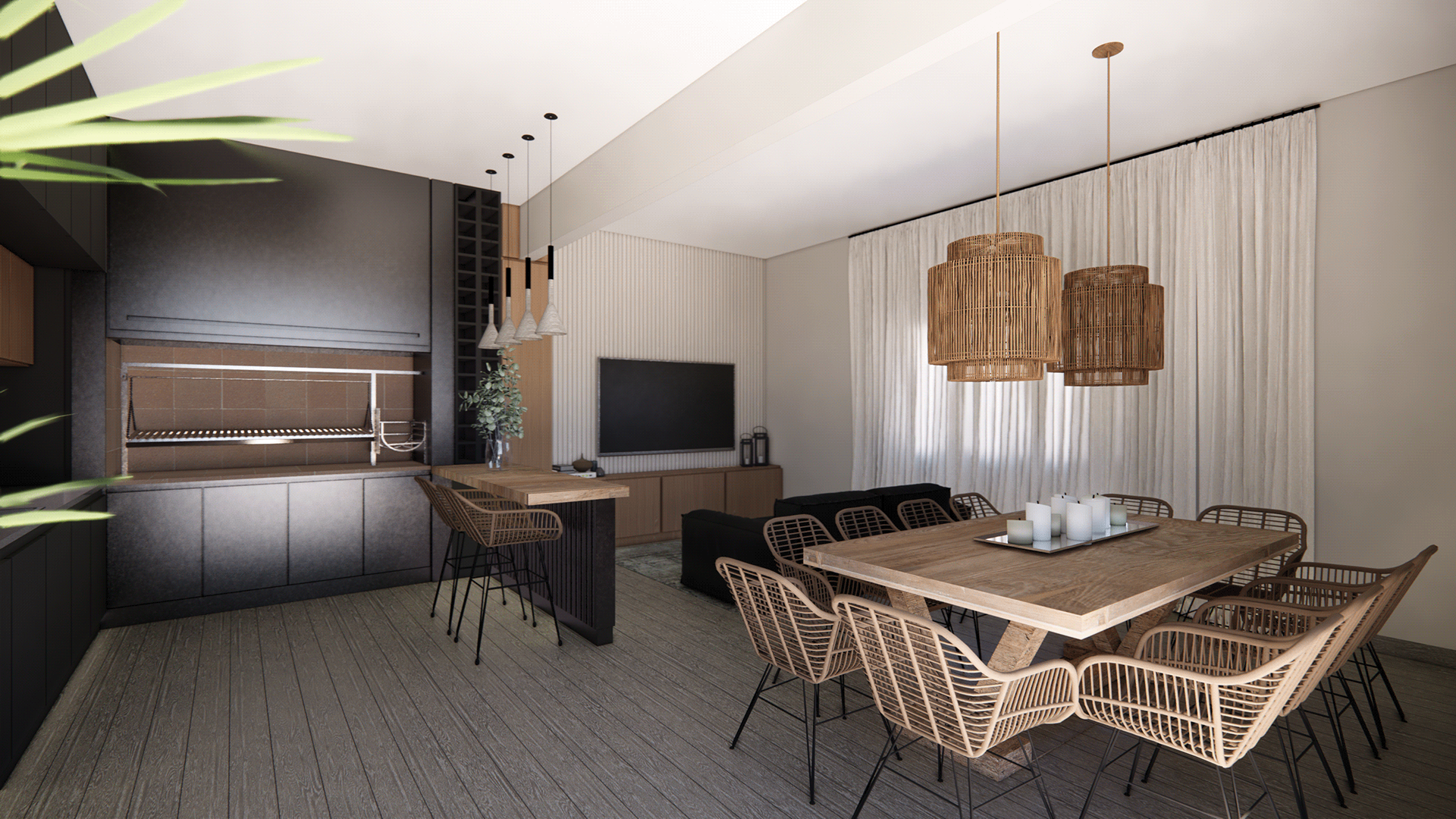 Quincho AD | Renders interiores-6