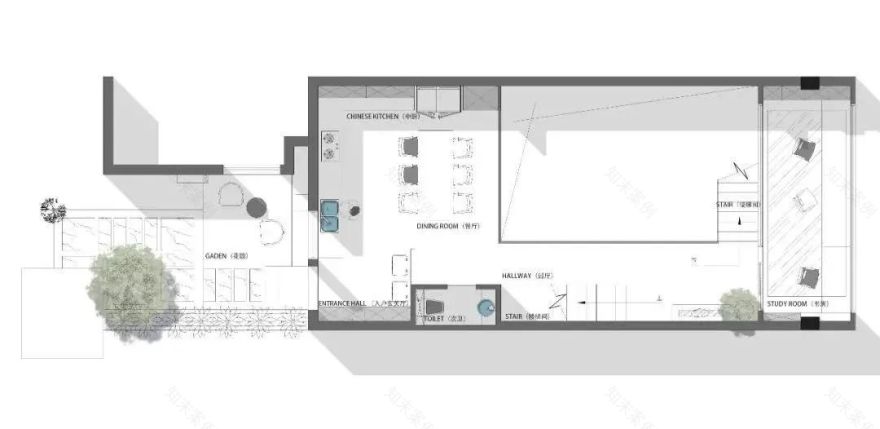 重庆渝北海悦蓝庭 | 侘寂风中的三代同堂生活-54