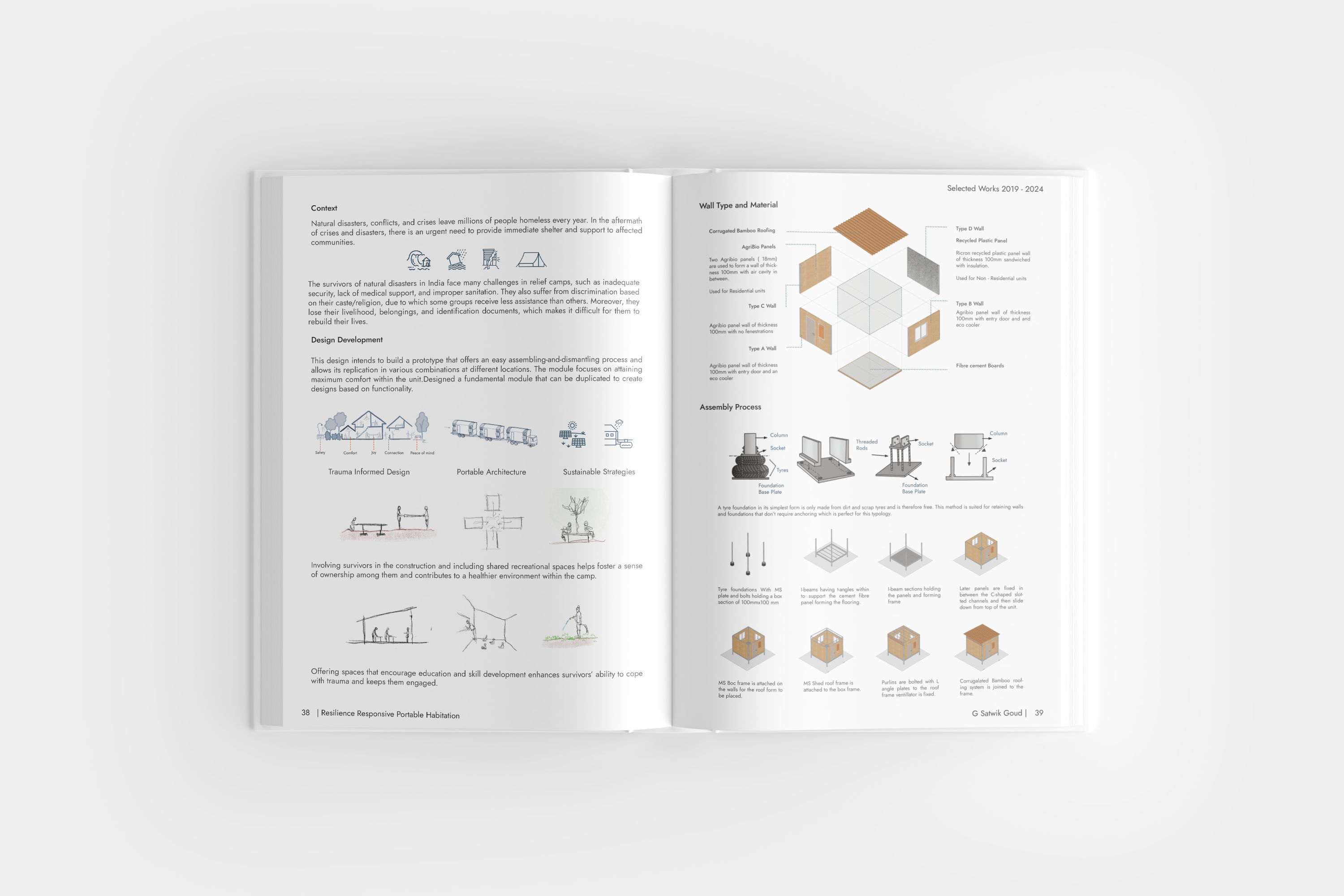 Architectural Portfolio 2024 | G Satwik Goud-18