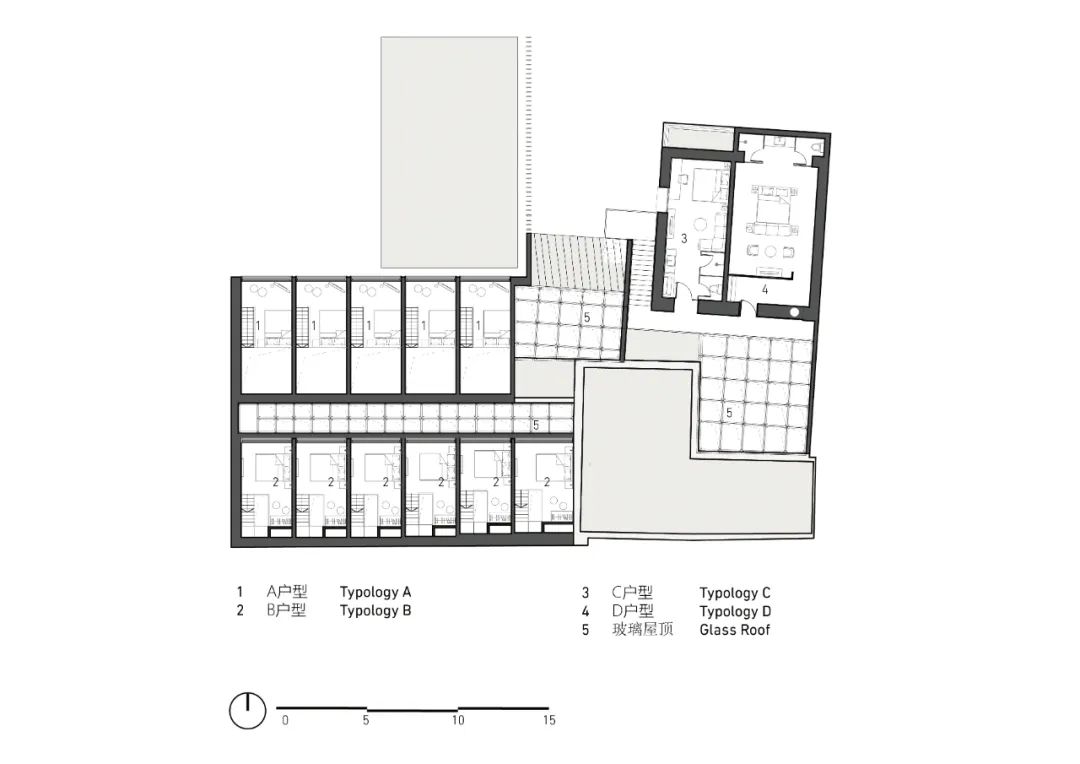 首创拾柒酒店丨中国北京丨DAGA Architects大观建筑设计-34