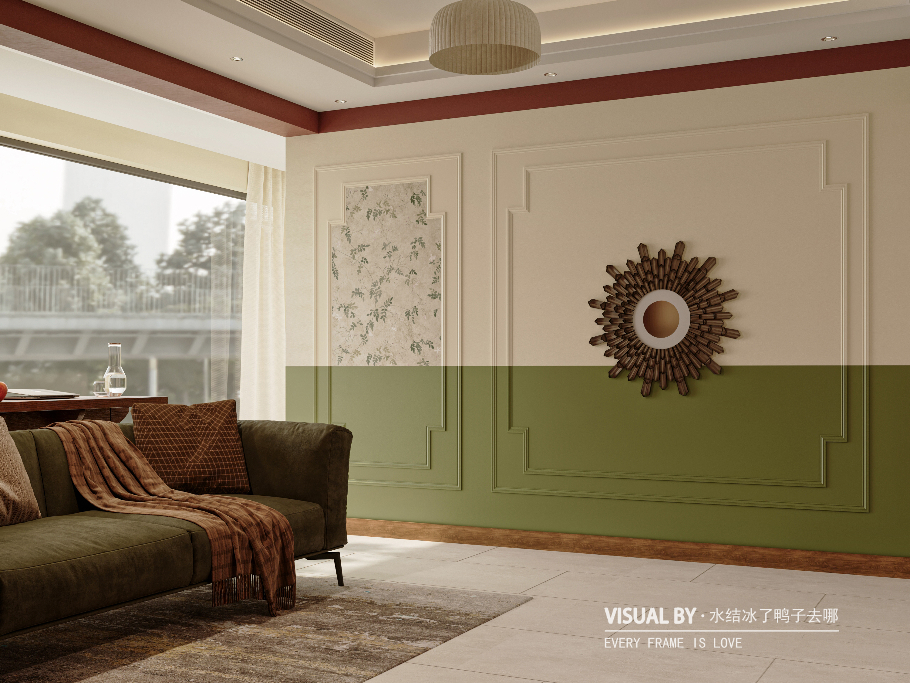 复古风家装效果图-5