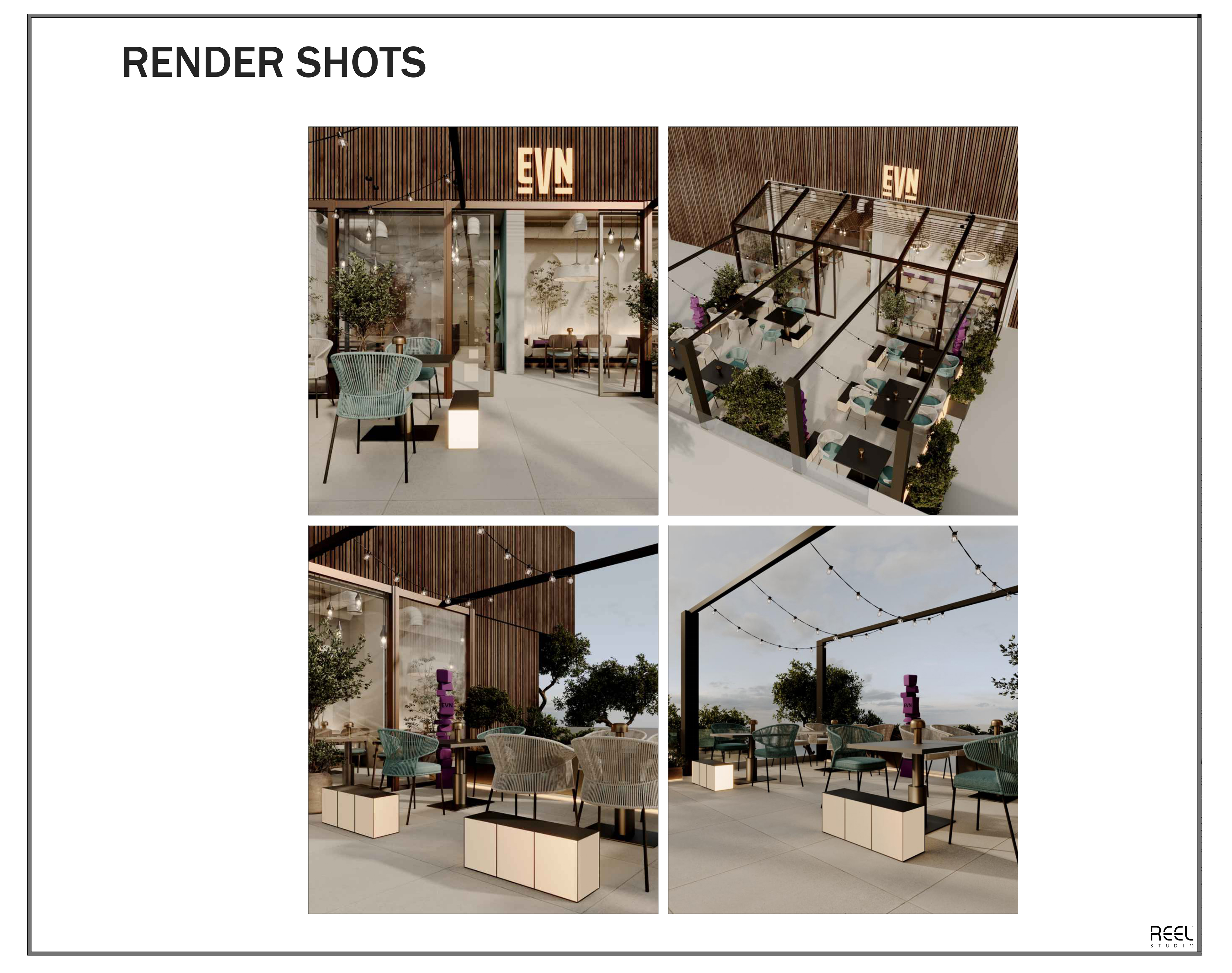 咖啡厅与餐厅施工图纸丨Reel Studio-23