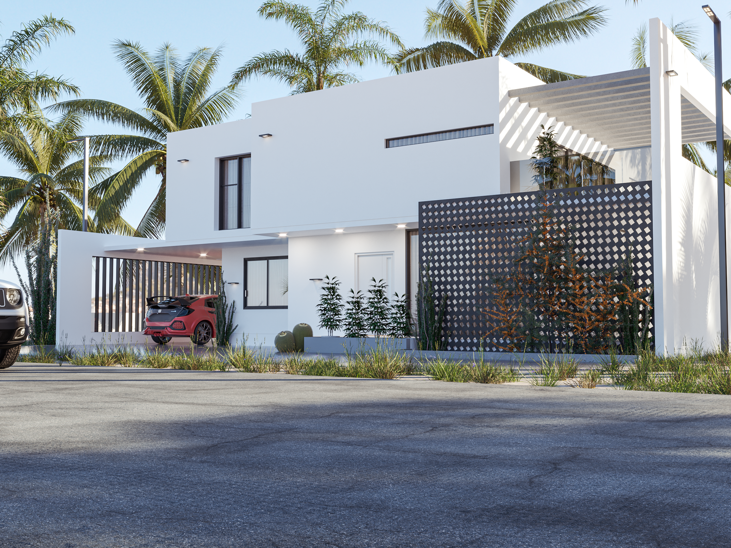 海滩别墅概念-7