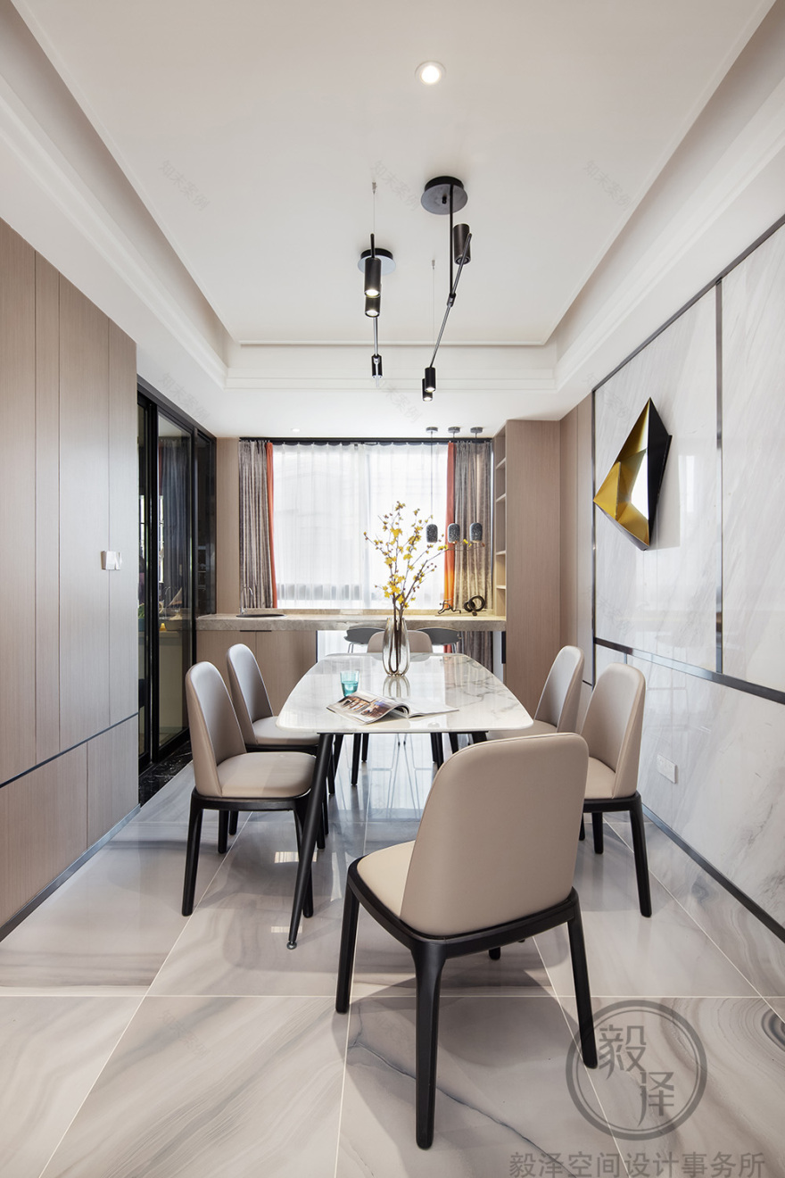 朝阳 W 宅——现代简约,书香满溢的家庭空间-20