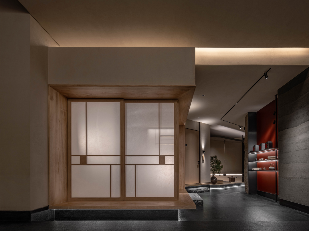 金昆阁·铜锅涮肉丨中国西安丨屋里门外设计-131