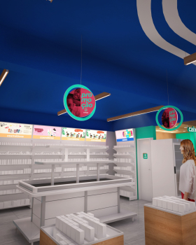Belezza Pharma Drugstore Signage | Comunicação Visual