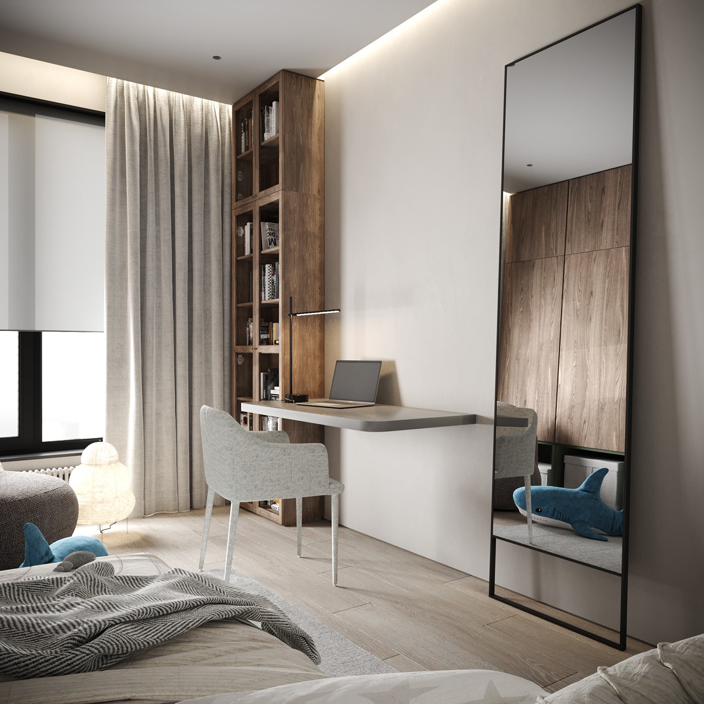 75·8㎡原木风公寓设计-17