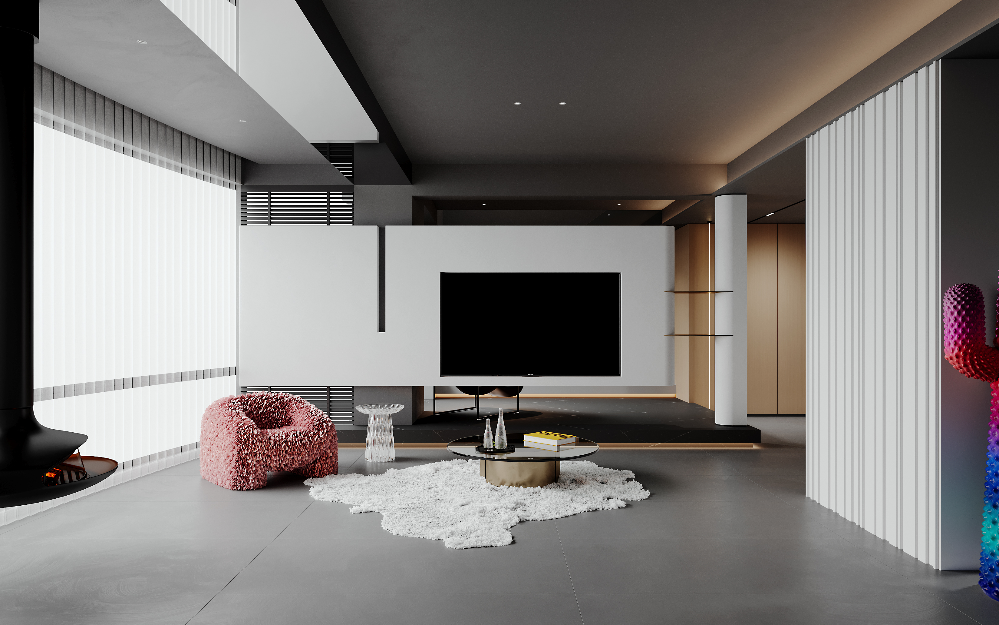 黑白灰上叠加别墅-1