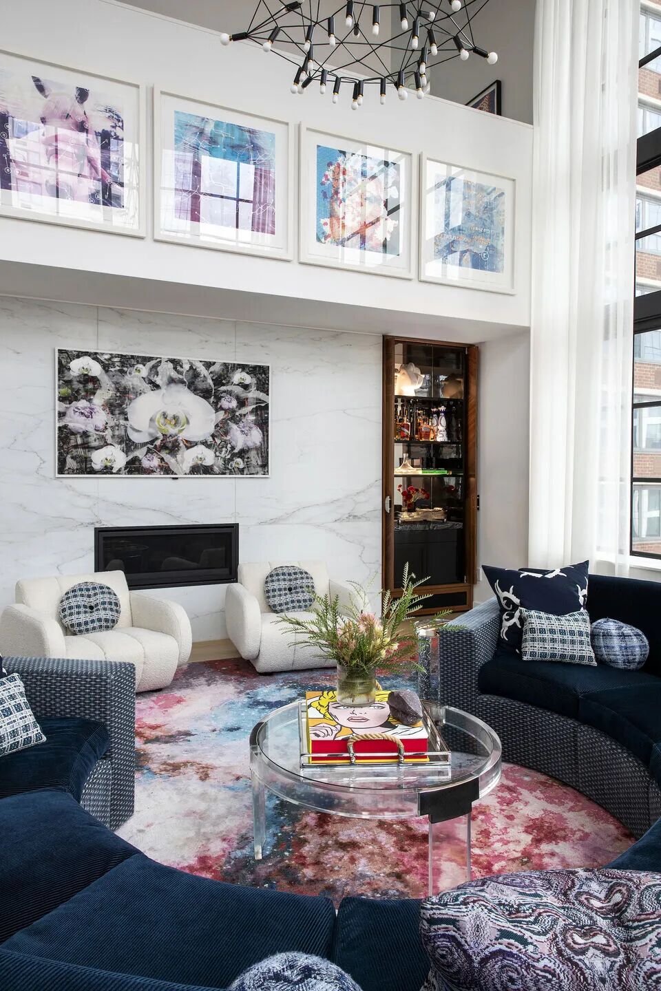 挑空别墅丨美国曼哈顿丨Studio Ness-21