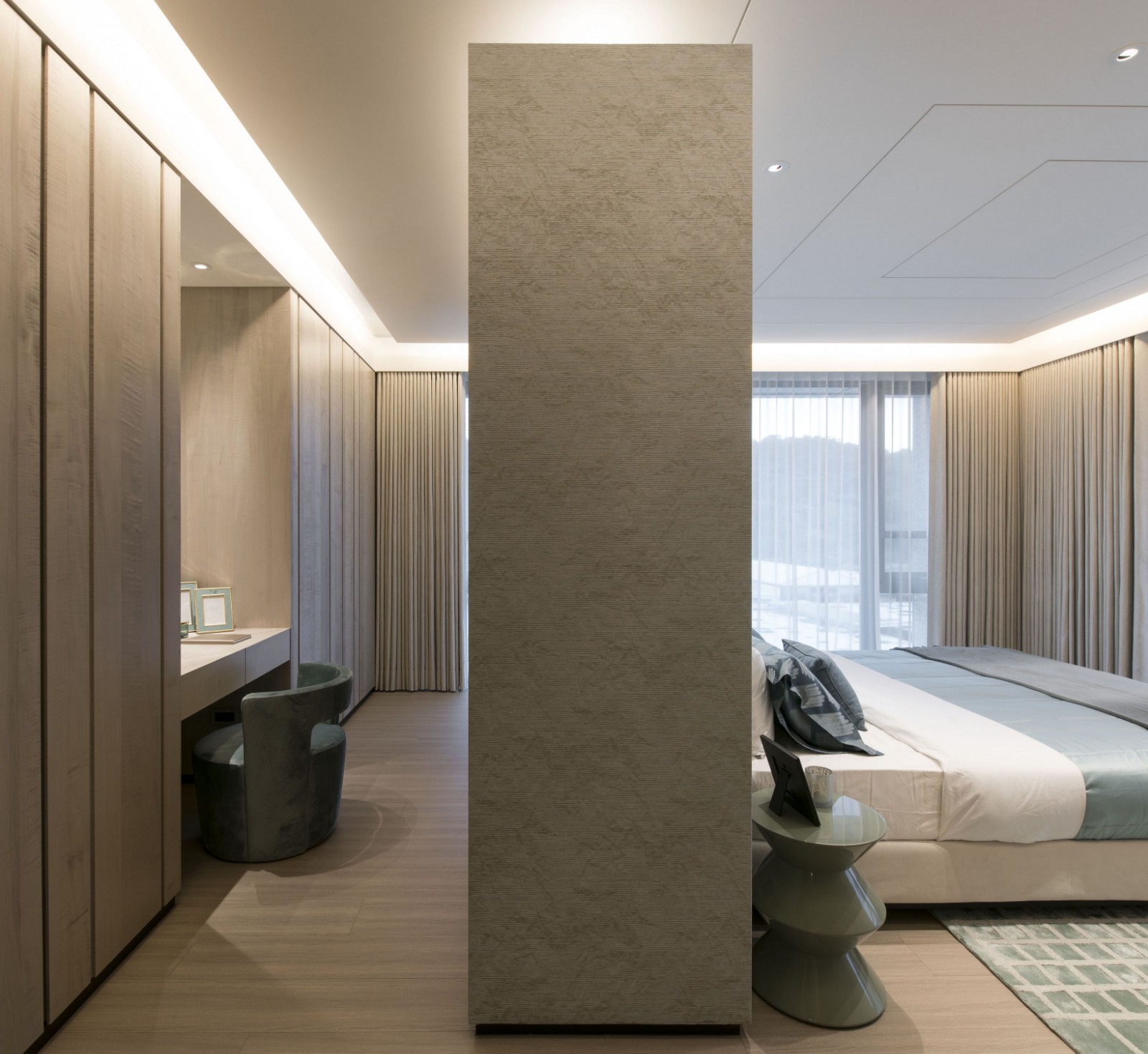 台湾现代简约风的居住空间-44