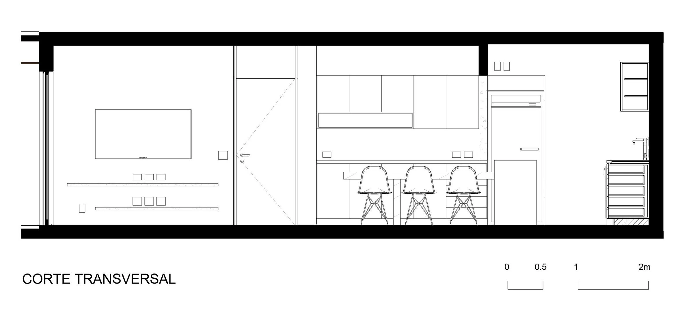 野兽派风格开放式公寓丨巴西圣保罗丨Juliana Garcia Arquitetura-30