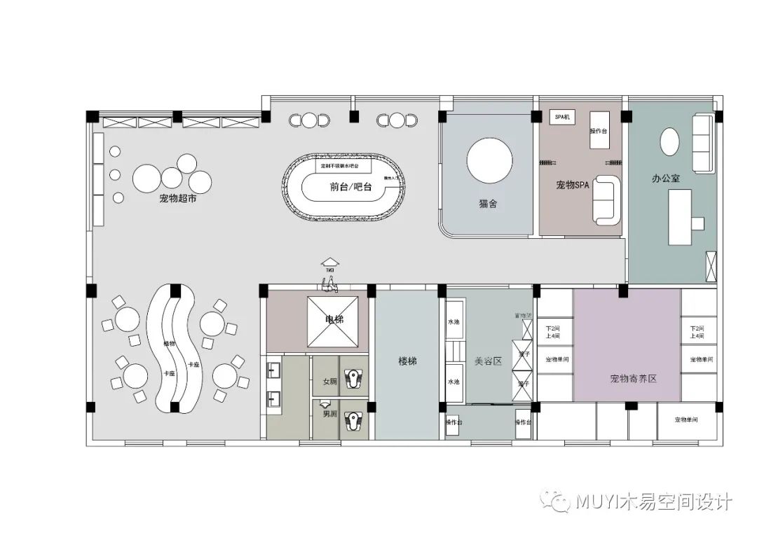现代网红空中宠物乐园丨中国浙江丨木易空间设计-11
