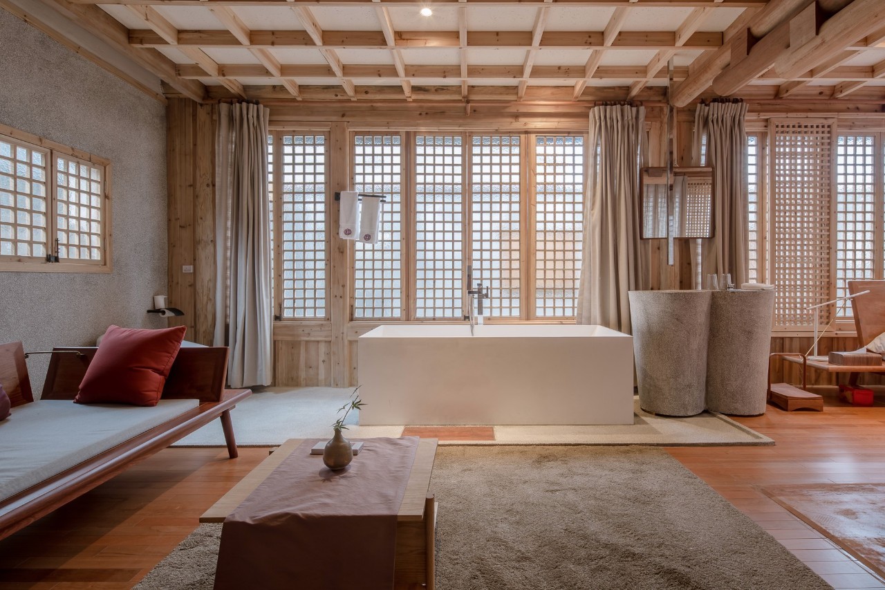 纯木打造的民宿设计  润建筑工作室-2