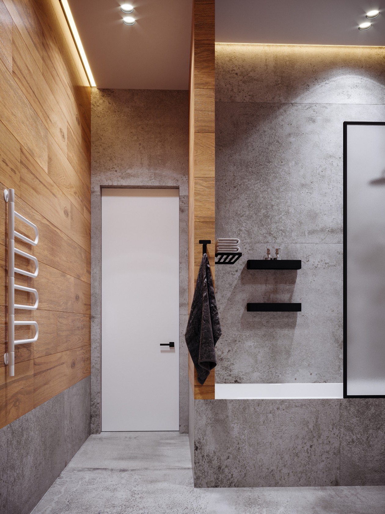 120㎡公寓 舒适温暖有质感的轻工业风 美腻-15