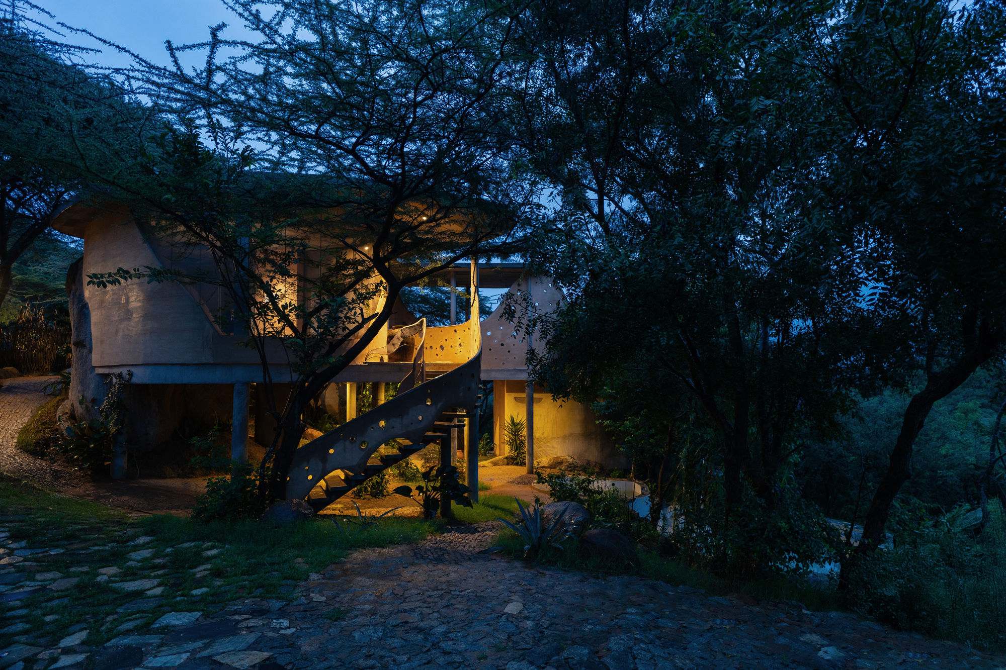 自建别墅丨印度丨Prithvi Architects-50