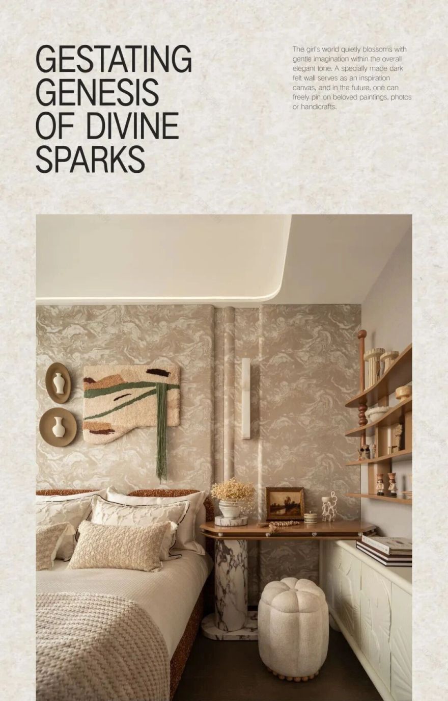 新作 139㎡轻奢复古样板间丨中国广州丨TRD尺道设计-70