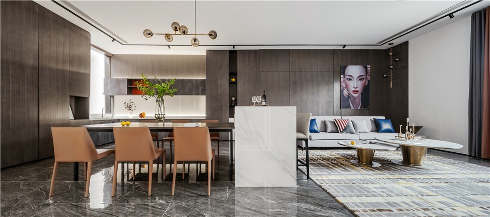 轻奢现代演绎,第五宅空间设计打造精致生活空间-21