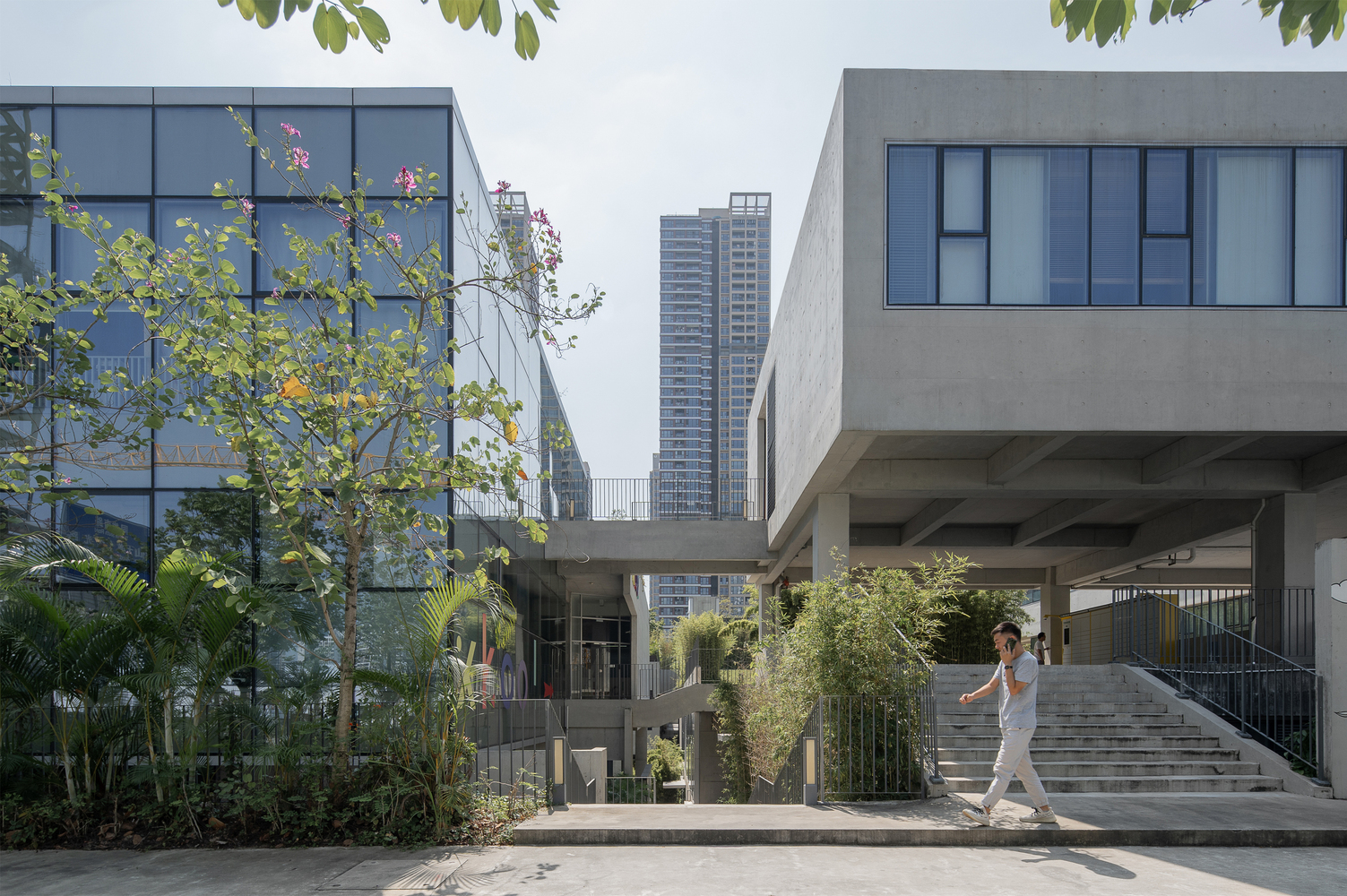 深圳万科社区 A1-B2 与公交车站-41