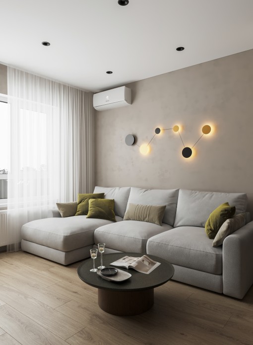 ЖК Ньютон 51·2平米公寓室内设计丨俄罗斯车里雅宾斯克-15