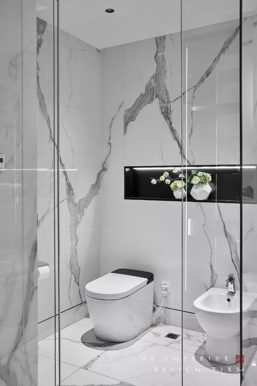 玉环滨江壹号别墅,演绎意式轻奢与现代极简的优雅空间-57