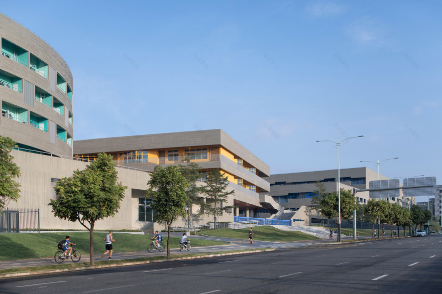 龙岗双子星学校(围龙书院,围屋学社)丨中国深圳丨URBANUS都市实践-19