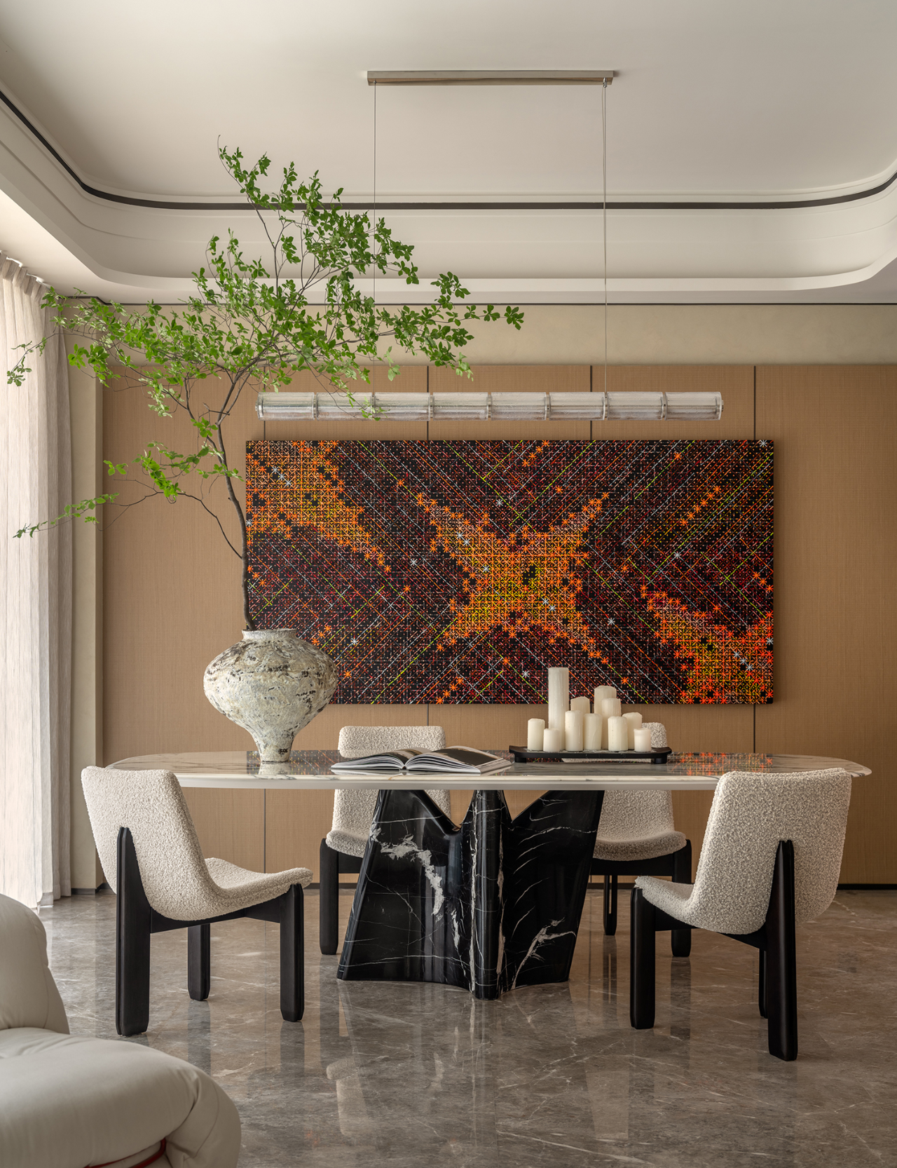 瑞安翠湖滨江别墅样板房丨中国上海丨曼栎设计-10