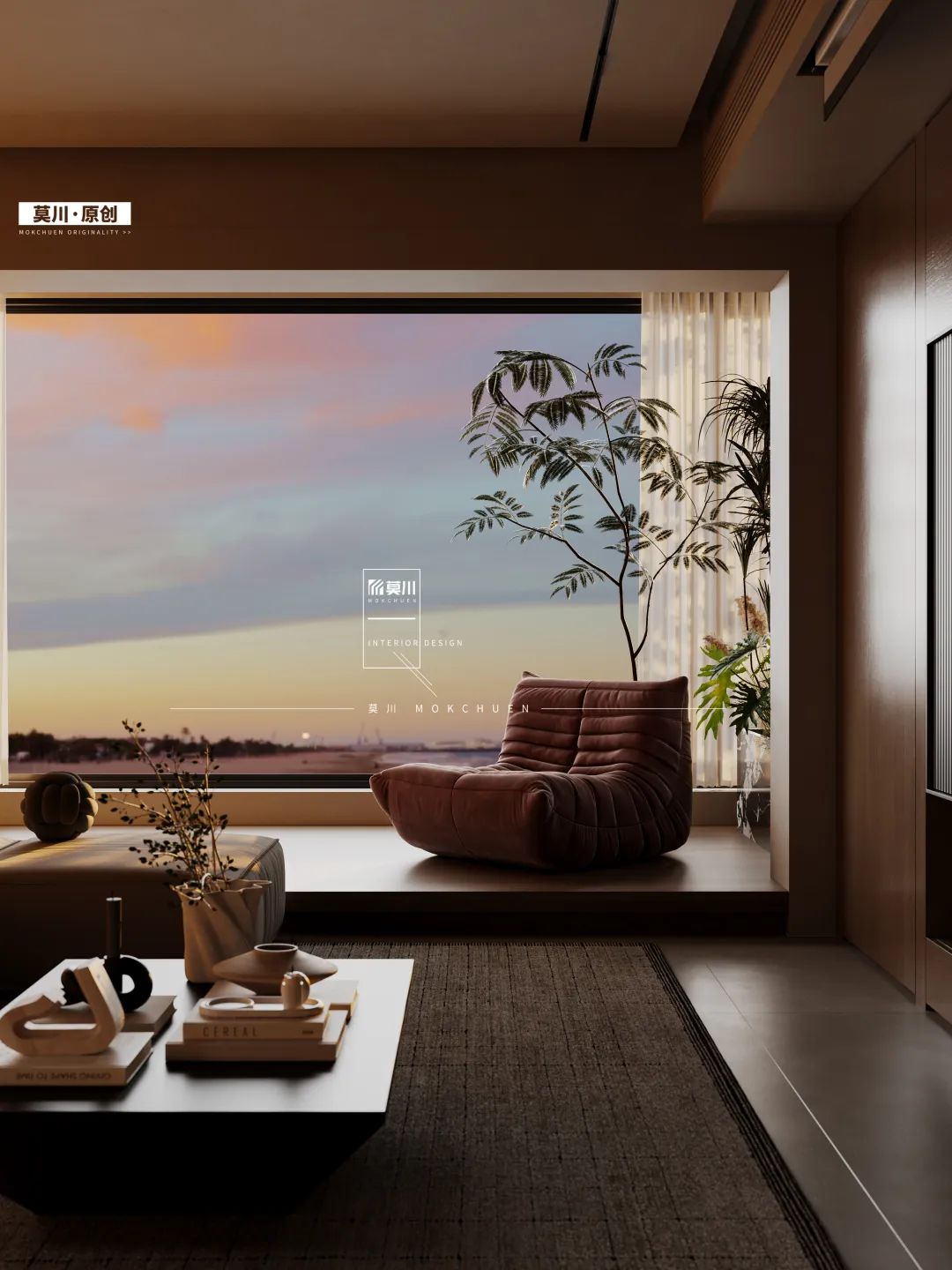 【莫川作品】深圳龙岗168㎡意式风格的家-29