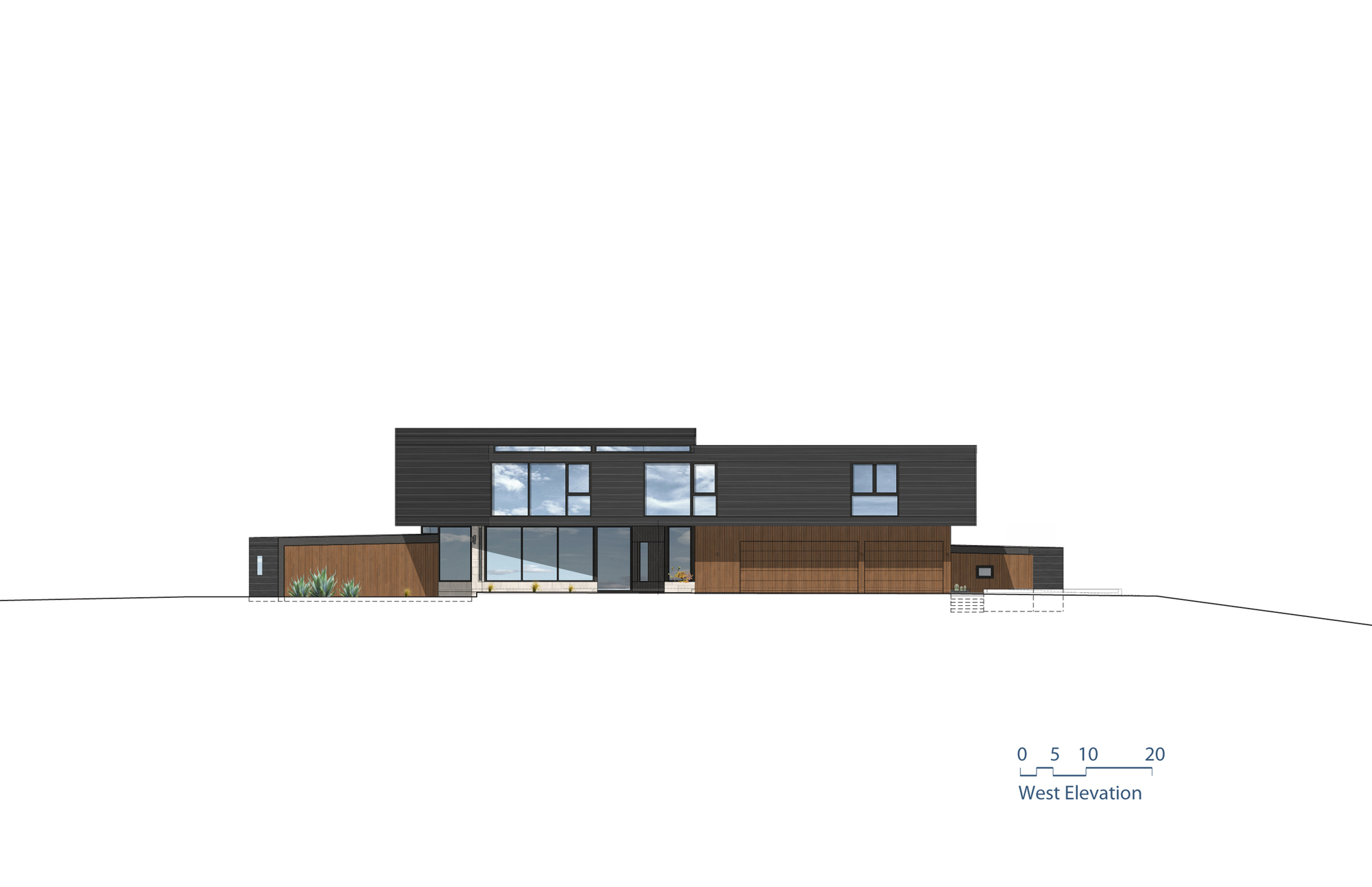 阿罗约橡树屋丨美国加利福尼亚丨ANX,Aaron Neubert Architects-49