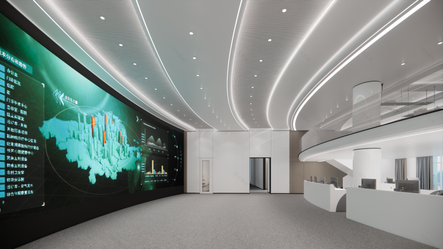 精品总部大数据指挥中心设计-2