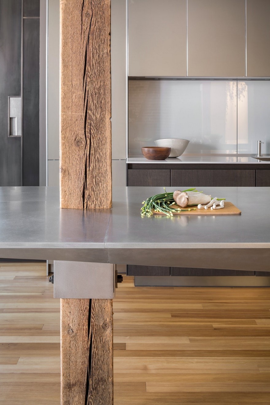 North End Loft: Combination of Three Residential Units into a Single Two-Story Loft-5