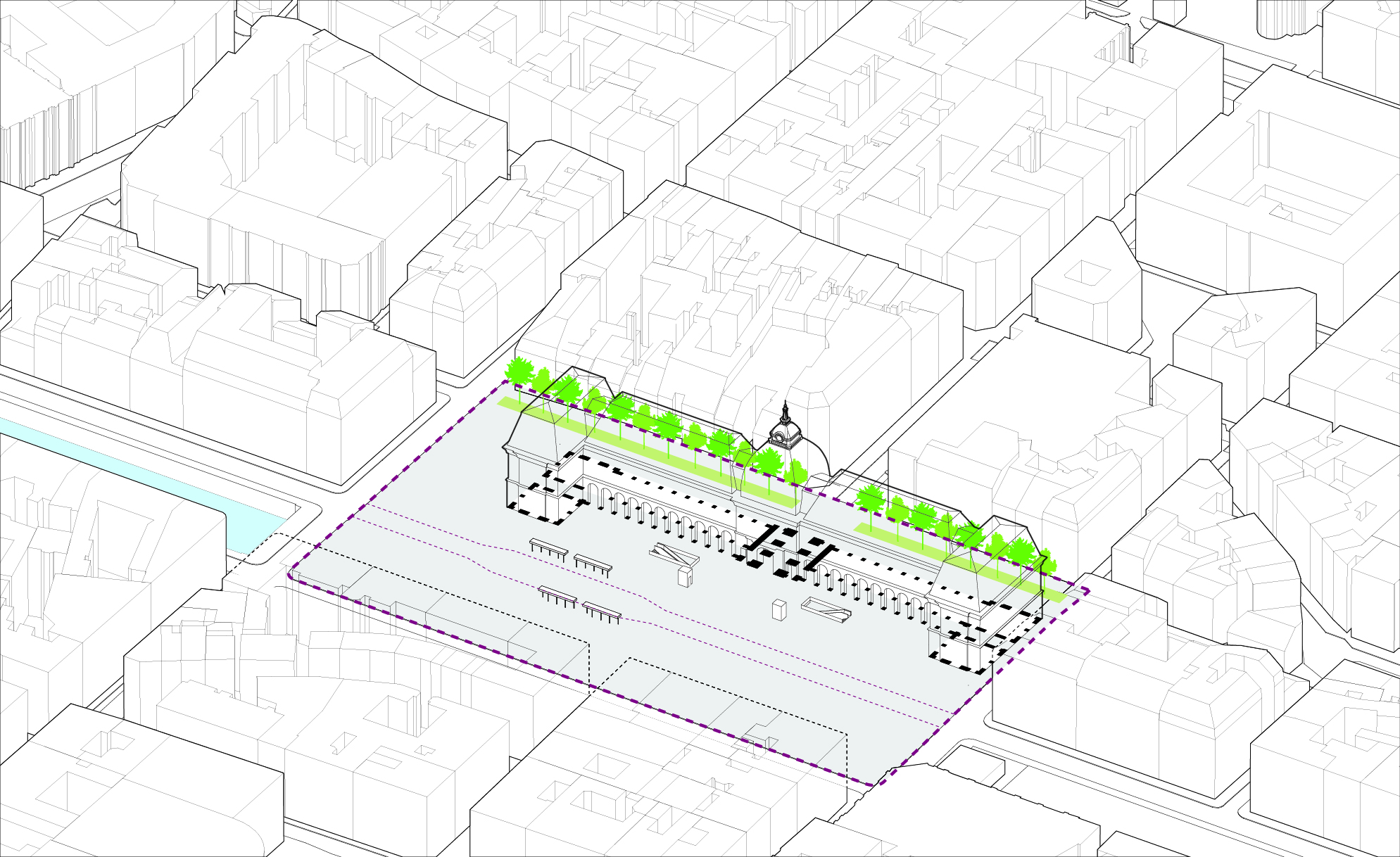 法国雷恩“Palais du Commerce”建筑改造-24