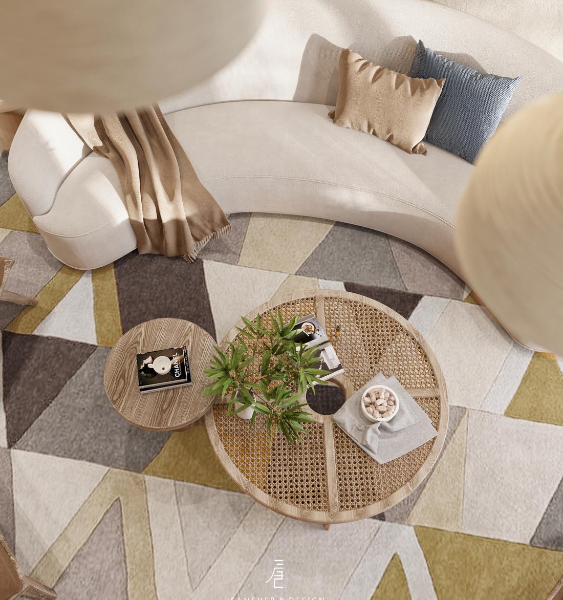 三舍 · 167㎡ 停格丨设计师辉辉-6