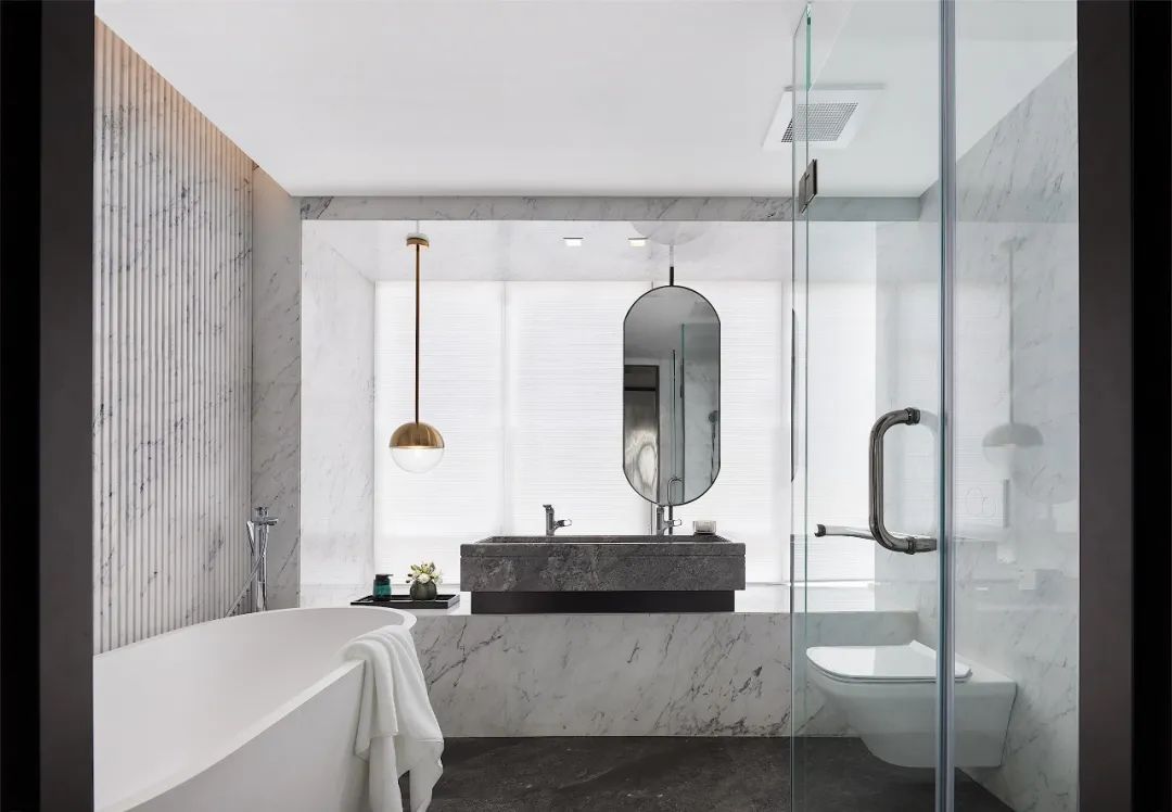 深圳华侨城天鹅湖婚房设计，低调优雅的都市新贵品味-35