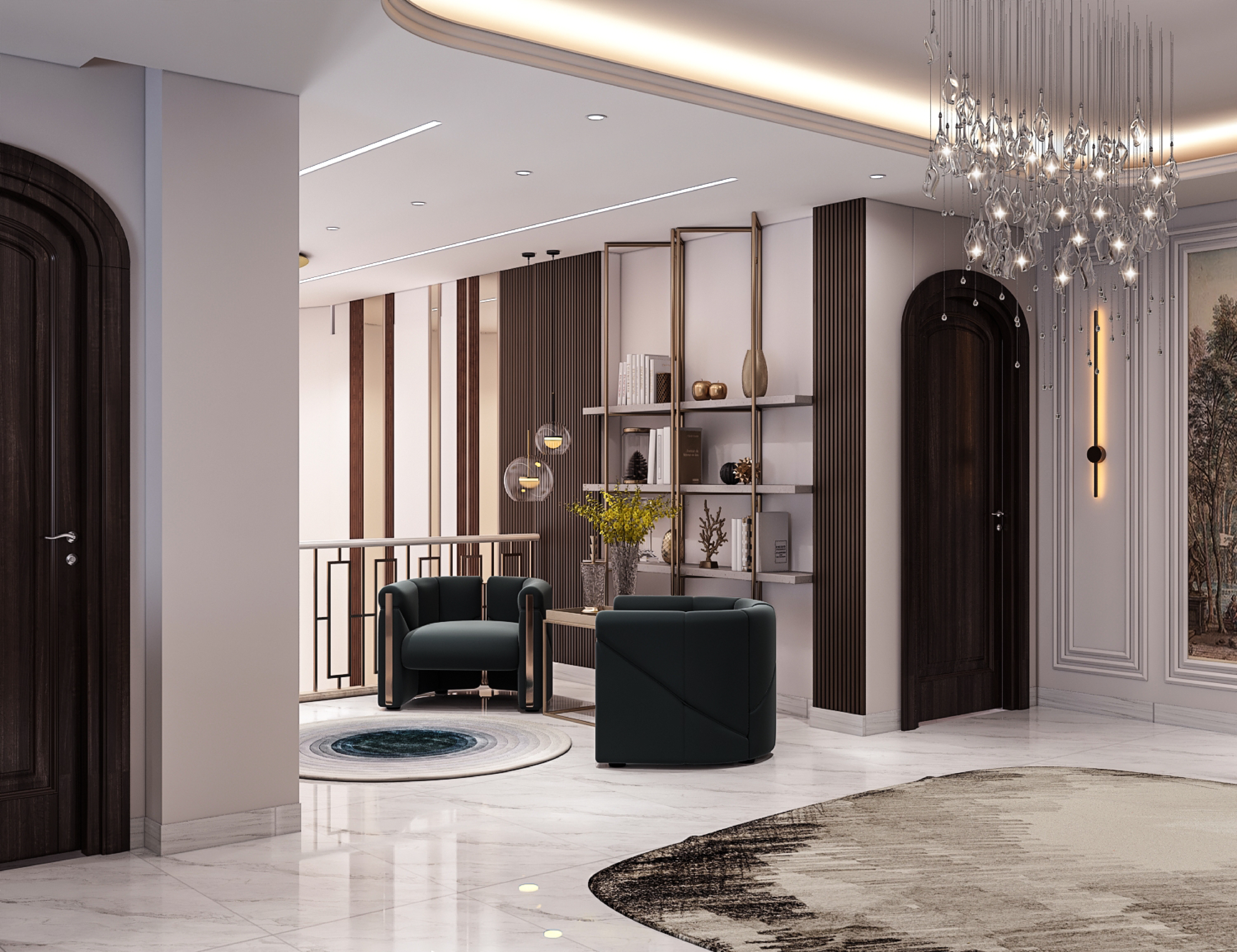 居住区域 新古典主义丨埃及丨G Studio Designs-11